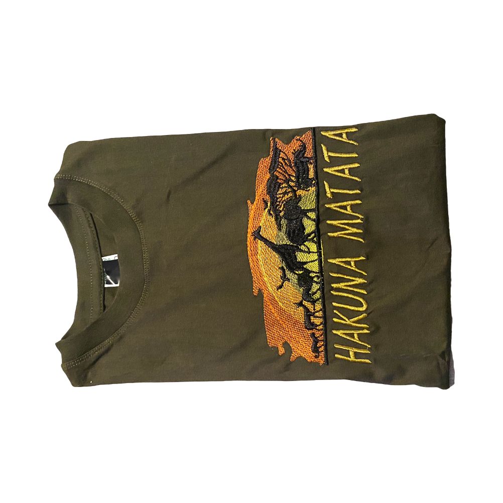 Green T-shirt - Hakuna Matata