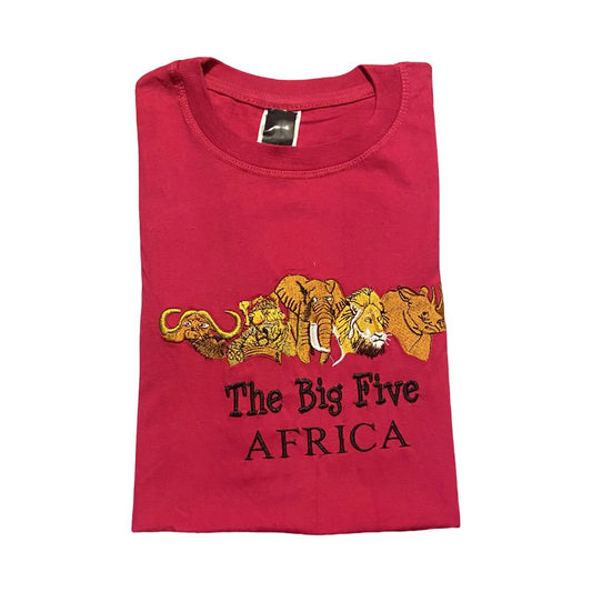 Pink T-shirt - The Big Five Africa